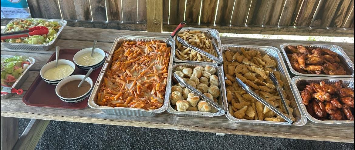 Catering spread